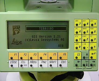 Leica TCRA 1103 Reflectorless Servo Total Station