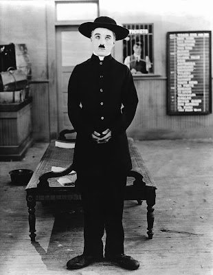 Чарли Чаплин в фильме "Пилигрим" (The Pilgrim) (1923) 1
