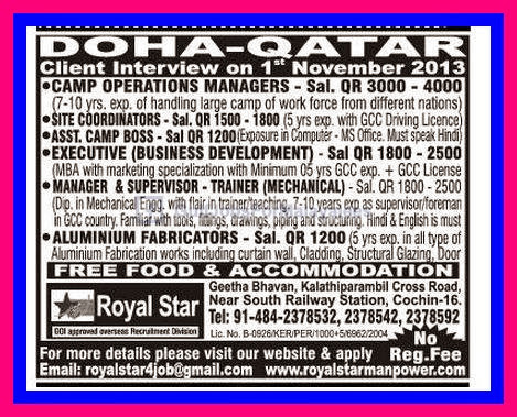 Client Interview For Doha Qatar