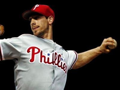 cliff lee phillies catch. hairstyles wallpaper Cliff Lee