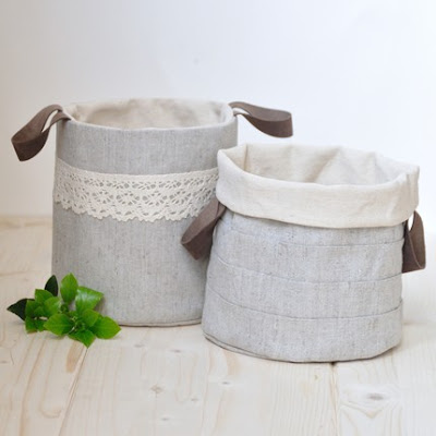 fabric buckets