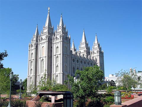 There are many temple here now on earth but latter-day saints temple are 