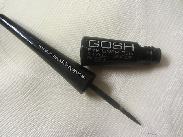 Tekutá očná linka GOSH Eye Liner Pen