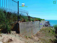 Незаконний паркан відділяючий село Ліски від Соснового Берега лески