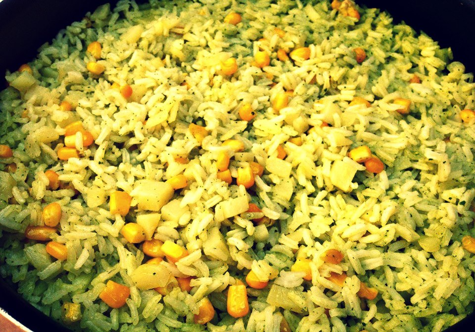 arroz con camarones cómo se hace