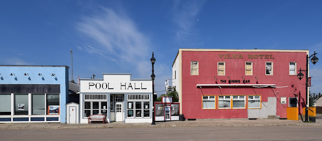 Downtown Historic Vilna Alberta.