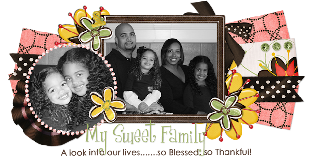 My Sweet Family Blog Design
