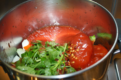 preparazione bagnetto rosso