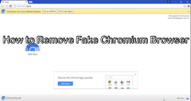 Fake Chromium Browser