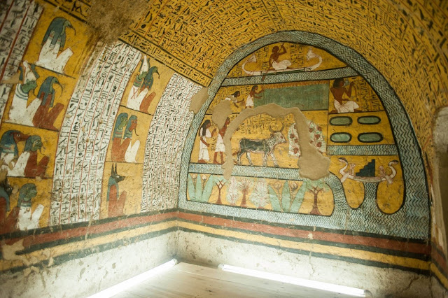 Four Egyptian tombs open to public for the first time