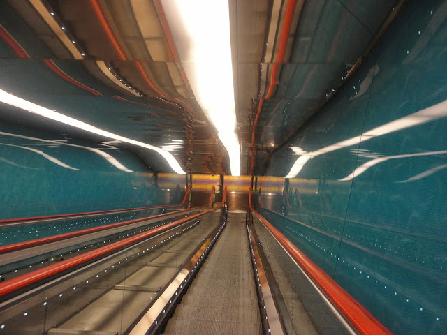 La stazione "Università" della metro 1 di Napoli