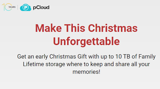 Unlock a Lifetime of Memories with pCloud: Your Unforgettable Christmas Gift