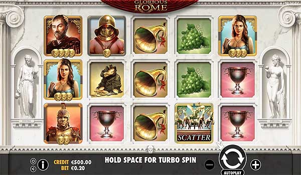 Main Gratis Slot Indonesia - Glorious Rome (Pragmatic Play)