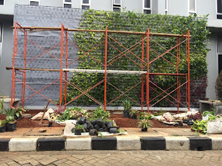 Konsep taman vertikal living wall