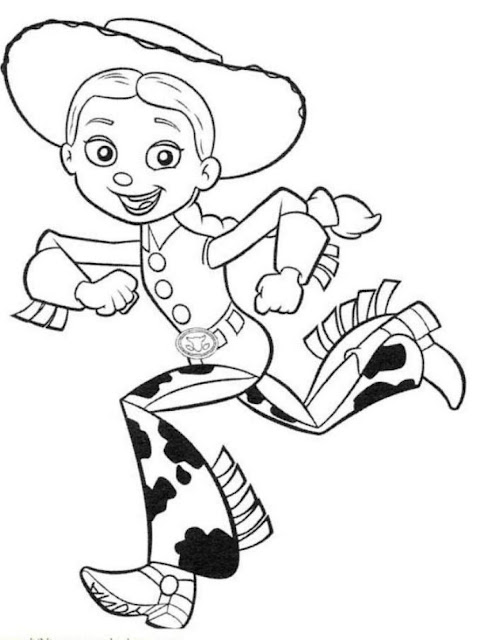 Top 10 coloring pages | Woody Toy Story Printable Coloring Pages