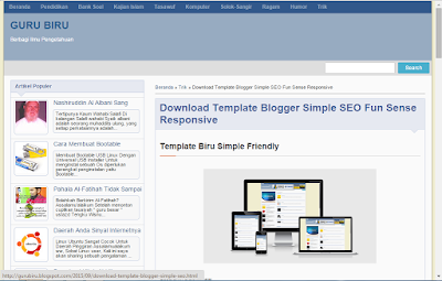 template seo responsive