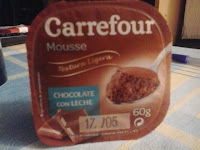 Mousse de chocolate Carrefour