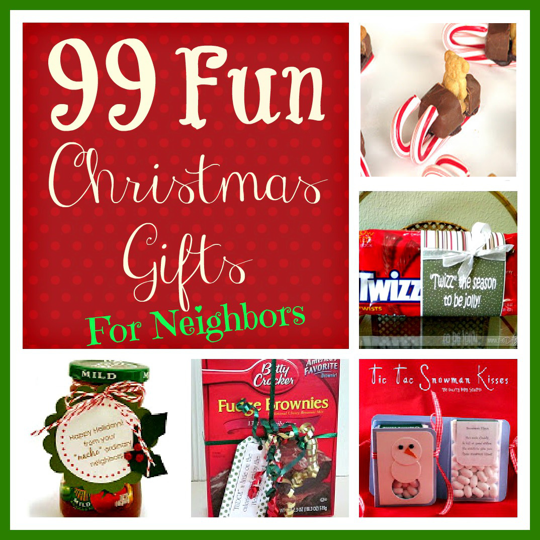 99 Fun Christmas Gifts for Neighbors Six Sisters Stuff