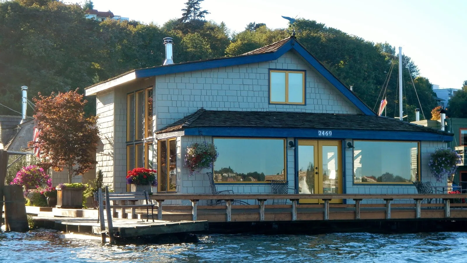 Tom Hanks's houseboat in Sleepless in Seattle