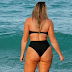 Iskra Lawrence Bikini candids in Miami December 10, 2018