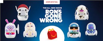 McDonald's Rons Gone Wrong Happy Meal Toys 2021 USA Promotion