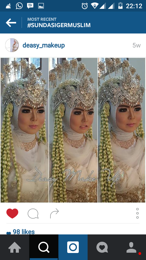 25 Inspirasi Keren Pengantin Sunda Siger Syari Mede Linmin