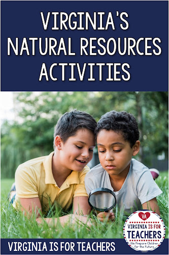 Alyssa Teaches is sharing some of her favorite activities for teaching the Virginia's natural resources science unit in 4th grade!