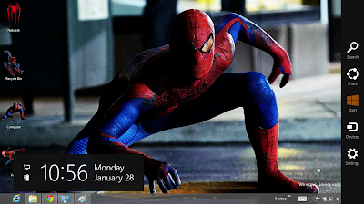  The Amazing Spider Man 4 Theme For Windows 8