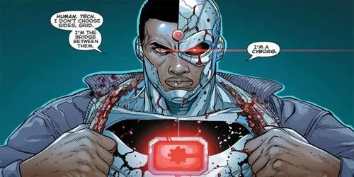 superhero dc tercerdas jenius cyborg