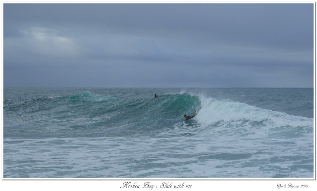 Keokea Bay: Slide with me