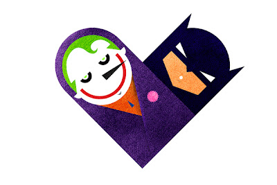 Batman e coringa charge