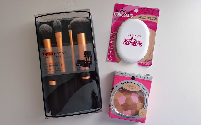 makeup and brushes