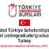   "Turkiye Scholarships 2023: Fully Funded Opportunity for Undergraduate, Masters & Ph.D. Studies in Turkey"