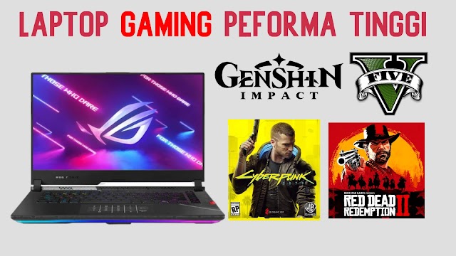 Rekomendasi Laptop Gaming RTX 3050 Terbaik 