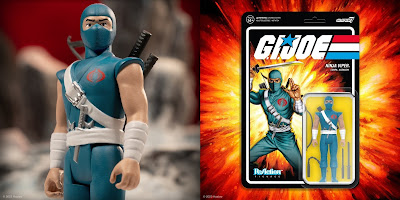 Target Exclusive G.I. Joe Ninja Viper ReAction Figure by Super7