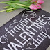Some Valentine's Chalkboard Placemat Sets