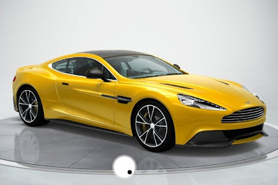 Aston Martin on Aston Martin Vanquish In Yellow Aston Martin Vanquish In White Aston