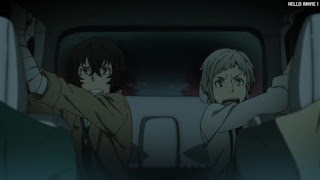 文スト 1期6話 太宰治 Dazai 文豪ストレイドッグス アニメ Bungo Stray Dogs Episode 6