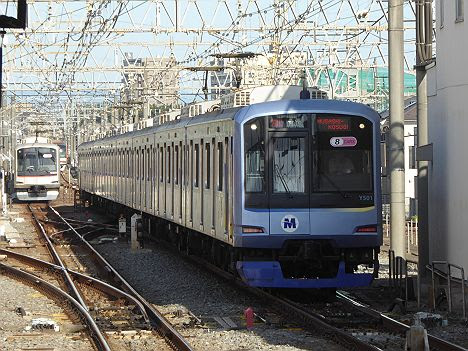 東京メトロ副都心線　各停　武蔵小杉行き1　 Y500系