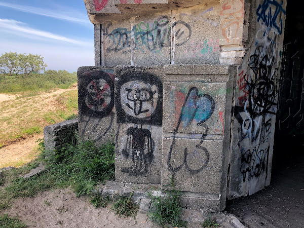 Bunkergraffiti, IJmuiden