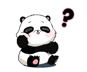 Transparent Cartoon Panda Gif Pic Dongle