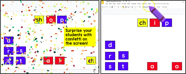 Fun extensions like confetti and custom cursors keep students engaged in virtual classrooms