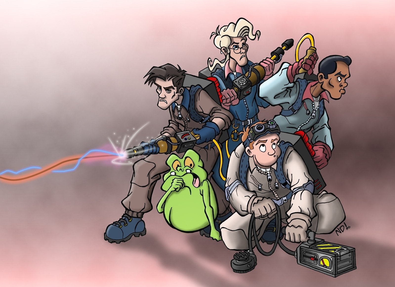 Ghostbusters Animation Series Wallpaper