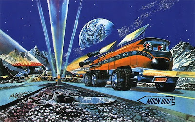 Retro Sci-fi illustrations