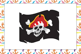 Pirate Boy Free Printable Invitations, Labels or Cards.