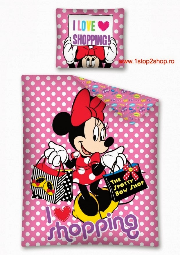  Lenjerie de pat Minnie Mouse