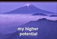 Intention #9 - Start Opening to My Higher Potential - picture of mountain peak