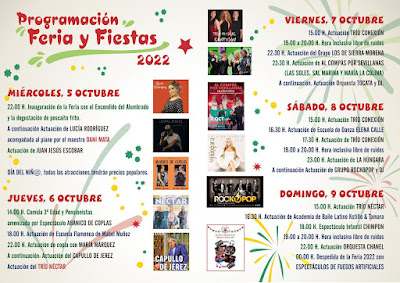 Lantejuela - Feria 2022 - Programación