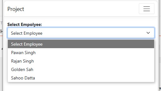 Expand the Dropdown