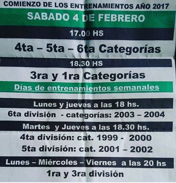 El sábado comienza la temporada del Verdinegro